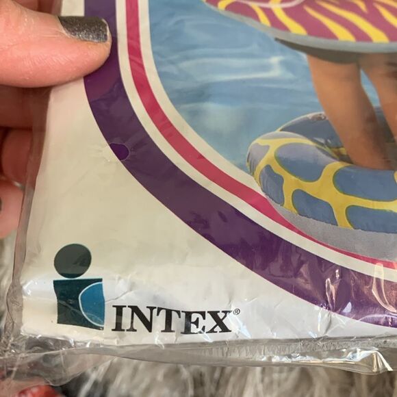 New Vintage 1996 Intex # 59220 The Wet Set  Split Ring Pool Float 26”x22” - Picture 9 of 15